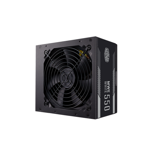 FUENTE DE PODER PSU COOLER MASTER 550W MWE 80 PLUS+WHITE, VER2