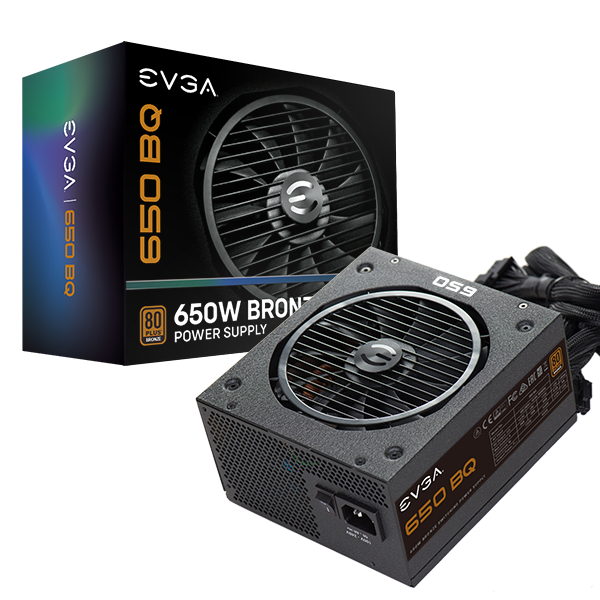 PSU EVGA 650W BQ+80 BRONZE SEMIMODULAR