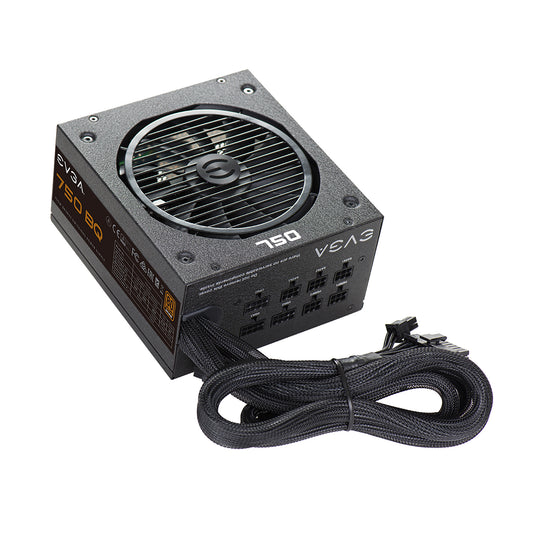 FUENTE DE PODER PSU EVGA 750W BQ+80 BRONZE SEMIMODULAR