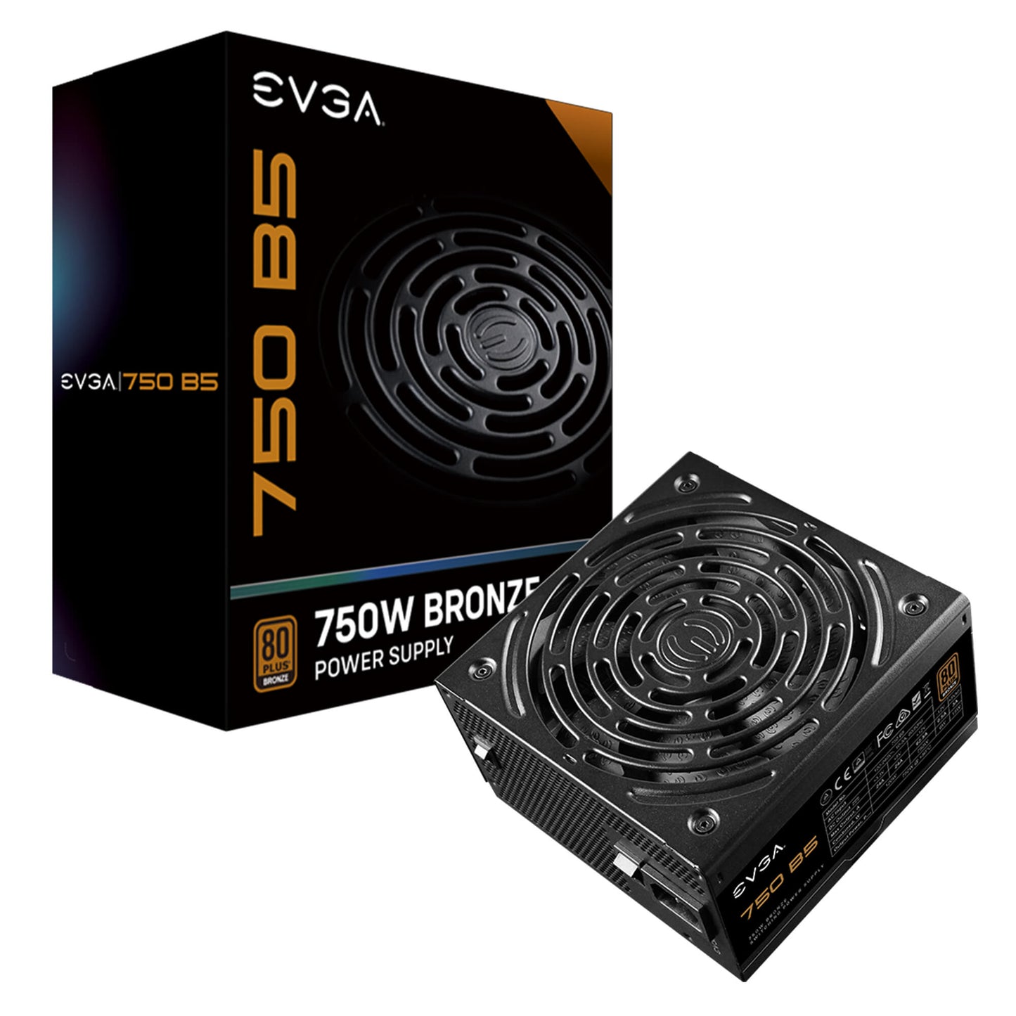 FUENTE DE PODER EVGA 750 B5 750W 80 PLUS BRONZE MODULAR 220 B5 0750 V1