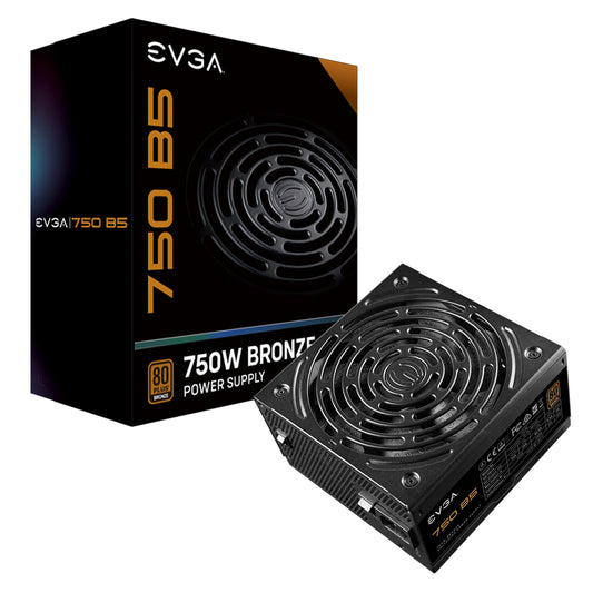 FUENTE DE PODER EVGA 750 B5 750W 80 PLUS BRONZE MODULAR 220 B5 0750 V1