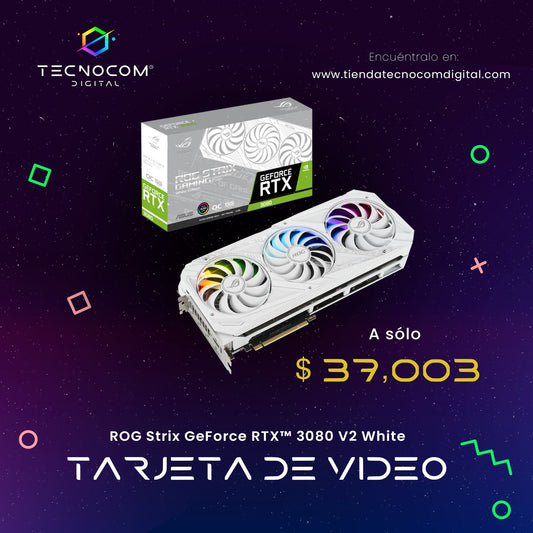 ASUS ROG STRIX RTX3080 O10G WHITE V2