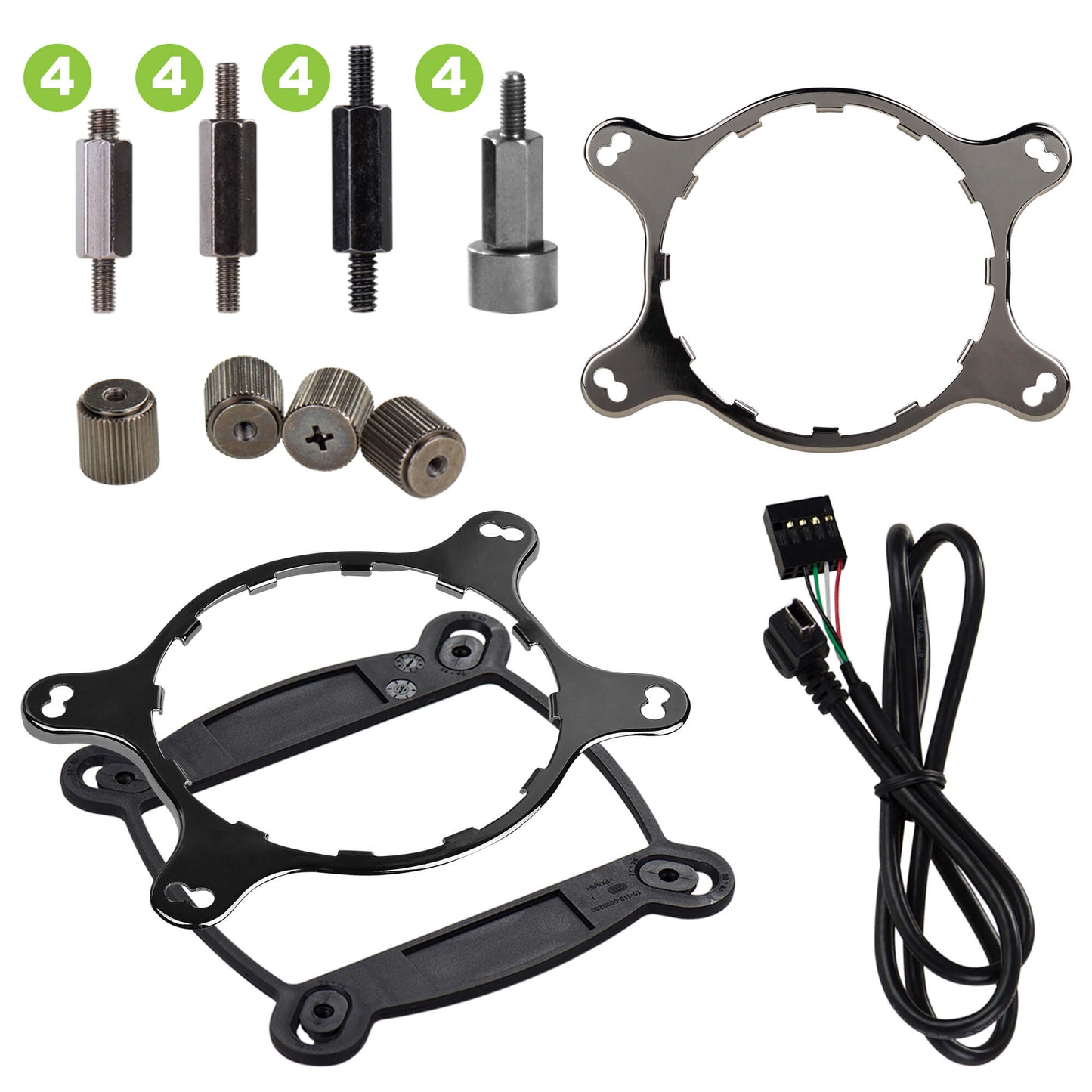 ENFRIAMIENTO LIQUIDO EVGA CLC 360MM ALL IN ONE RGB LED LIQUID COOLER 3X FX120MM PWM 400 HY CL36 V1