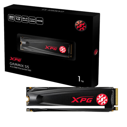 SSD INTERNO ADATA XPG AGAMMIX 1TB S5 PCLE M.2 CON DISIPADOR AGAMMIXS5 1TT C