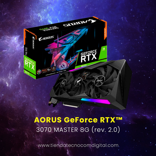 AORUS GeForce RTX 3070 MASTER 8G (rev. 2.0)