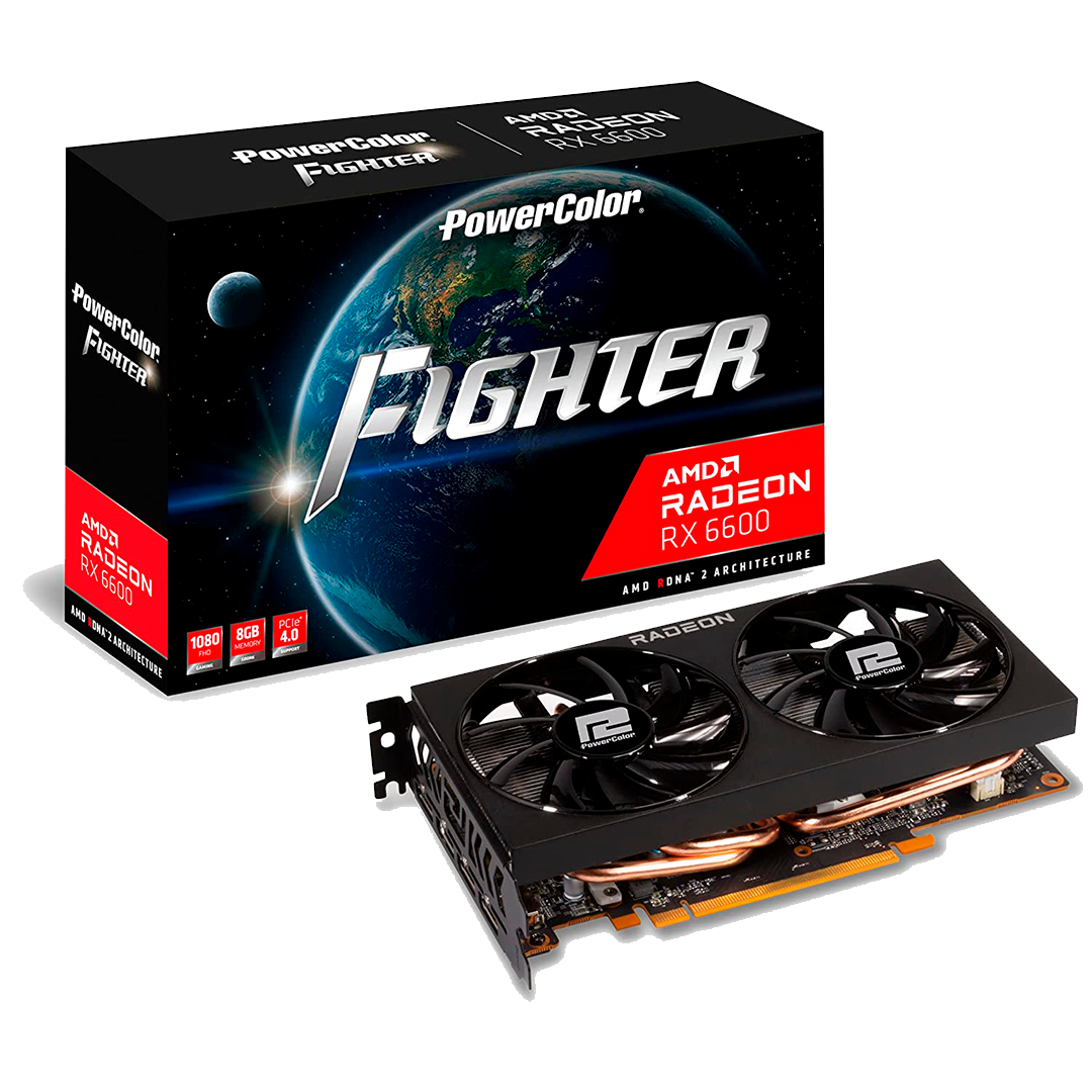 PowerColor AMD Radeon Fighter RX6600 8GB DDR6