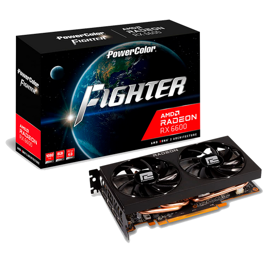 PowerColor AMD Radeon Fighter RX6600 8GB DDR6