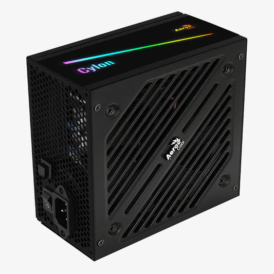 FUENTE DE ALIMENTACIÓN PC PSU AEROCOOL CYLON 600W 80+PLUS BRONZE ARGB