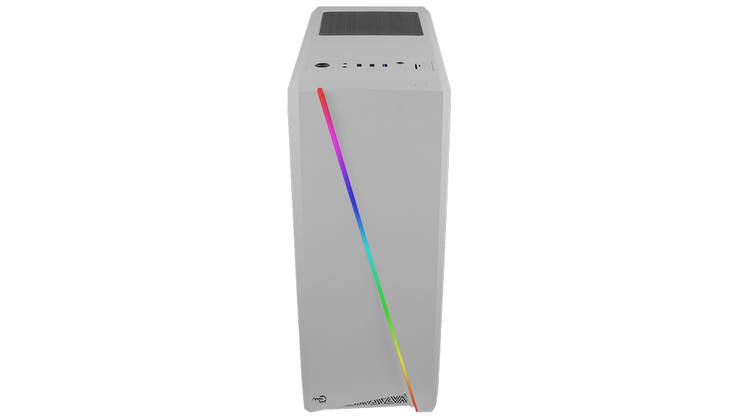 GAB AEROCOOL CYLON WHITE, RGB, ATX