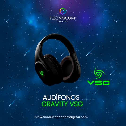 AUDÍFONOS GRAVITY VSG INALÁMBRICOS 2.4GHZ