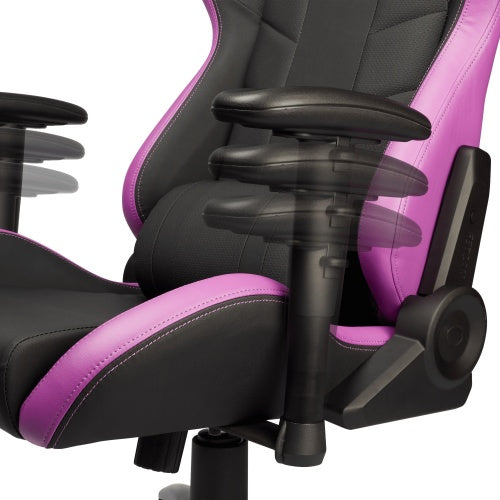 SILLA COOLER MASTER GAMING CALIBER R2 MORADO FIBRA DE CARBONO REPELENTE A POLVO CMI GCR2 2019
