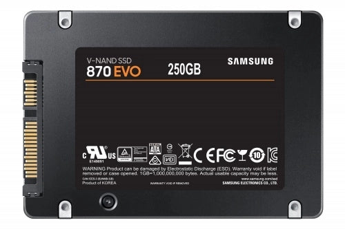 SSD SAMSUNG 870 EVO 250GB SATA III 2.5"