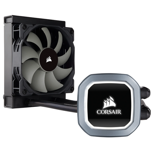 ENFRIAMIENTO LIQUIDO CORSAIR H60 VER 2018 120MM 1XFAN LED BLANCO 1150 1151 1155 1156 CW 9060036 WW