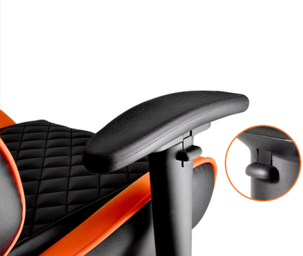 SILLA COUGAR ARMOR ONE BLACK/ORANGE