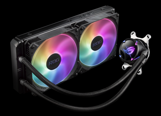 ENFRIAMIENTO LIQUIDO ASUS ROG STRIX LC 280 ARGB AURASYNC RGB 2 FAN 140MM ROG STRIX LC 240 ARGB