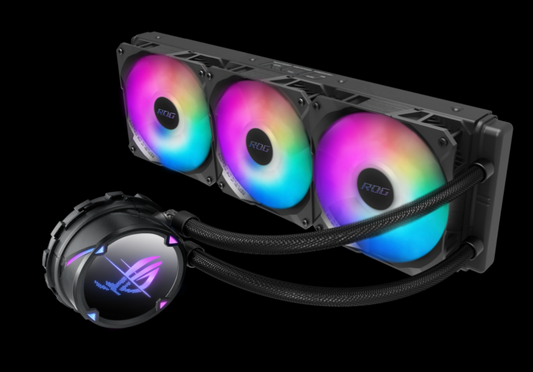 ENFRIAMIENTO LIQUIDO ASUS ROG STRIX LC II 360 AURASYNC RGB 3FAN 120MM ROG STRIX LC II 360
