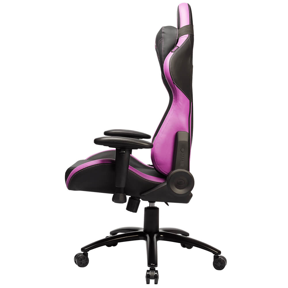 SILLA COOLER MASTER GAMING CALIBER R2 MORADO FIBRA DE CARBONO REPELENTE A POLVO CMI GCR2 2019