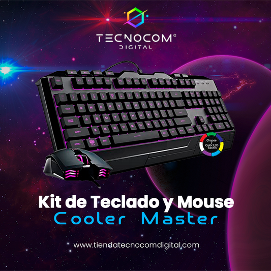 Kit de Teclado y Mouse Cooler Master Devastator 3