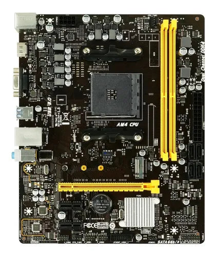 MB BIOSTAR B450MH MICRO ATX AM4 2XDDR4 32GB 2933MHZ USB 3.1 M.2 VGA HDMI 4XSATA B450MH
