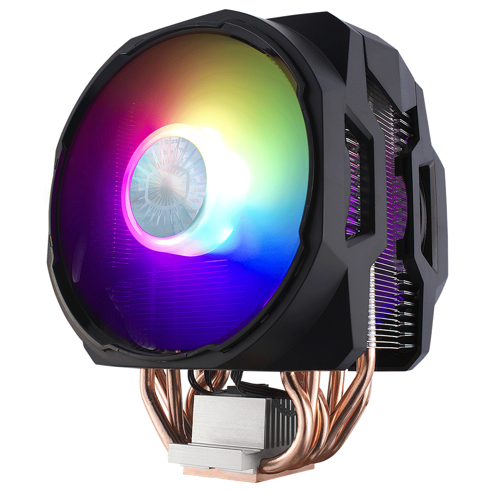 DISIPADOR COOLER MASTER AIR MA610P 2 FANS 120MM ARGB MULTI SOCKET AMD INTEL MAP T6PN 218PA R1