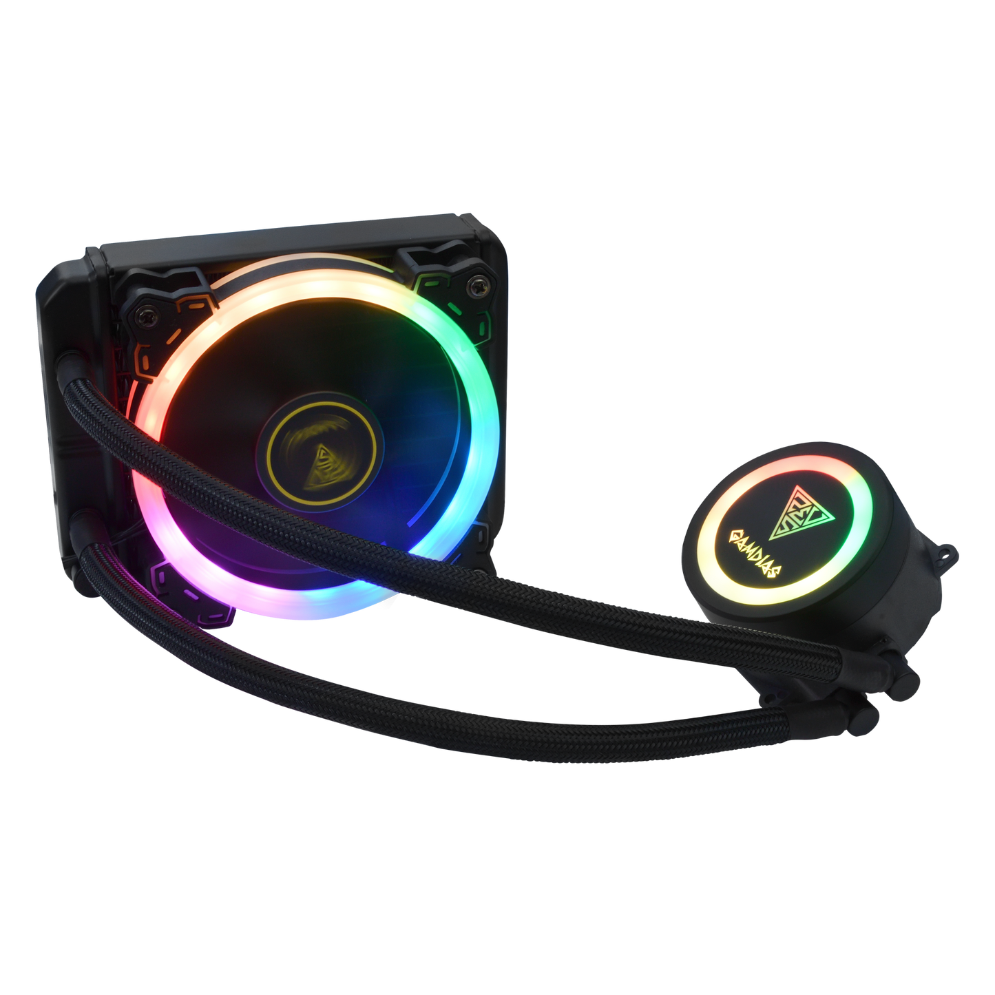 DISIPADOR LÍQUIDO ELIQ GAMDIAS CHIONE E1A 120R RGB
