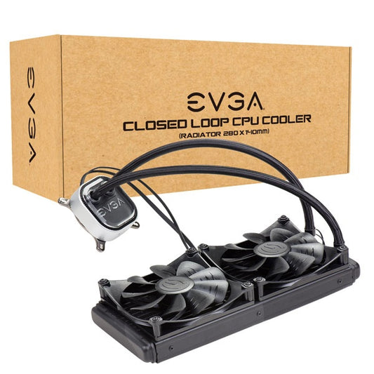 ENFRIAMIENTO LIQUIDO EVGA CLC 280 280MM ALL IN ONE 2X120MM RGB LED 400 HY CL28 V1