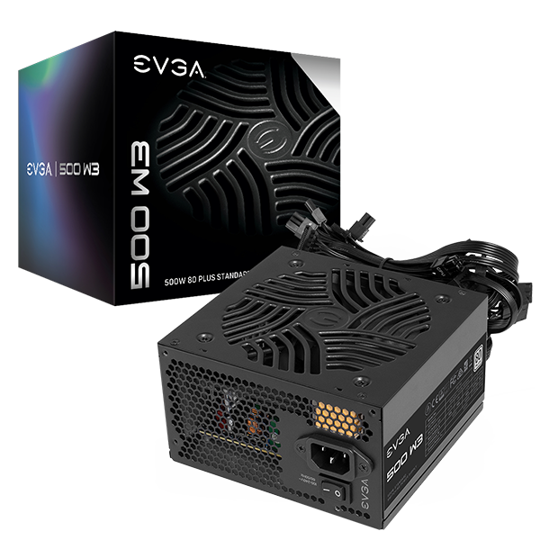 FUENTE DE PODER PARA PC PSU EVGA 500W W3+80 WHITE