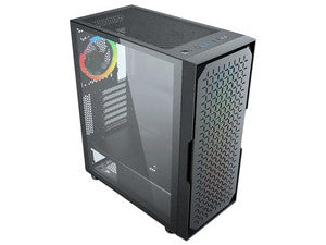 GABINETE GAMER YAGUARET YAMATO ATX SIN FUENTE DE PODER RGB CGYAMATOYGT