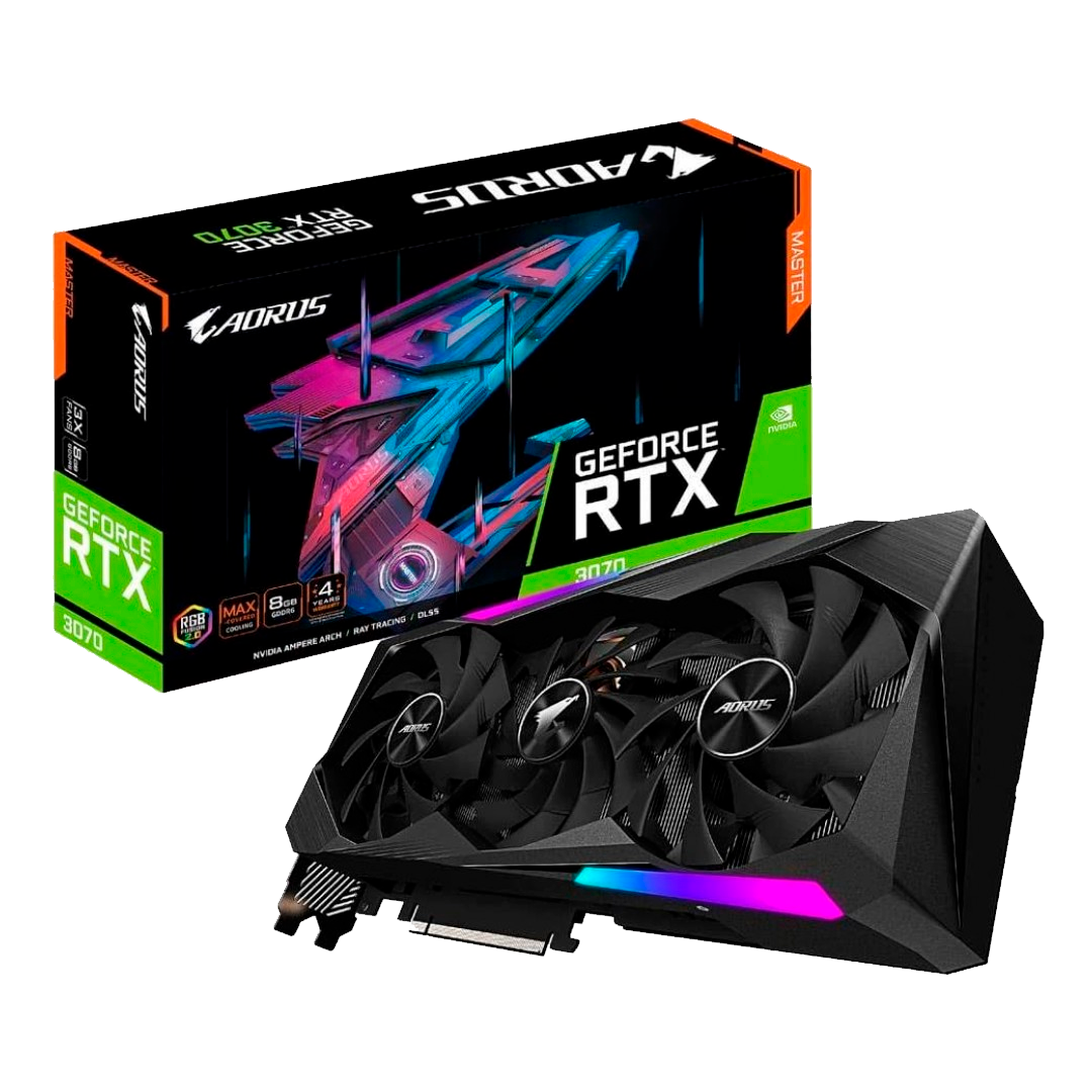 AORUS GeForce RTX 3070 MASTER 8G (rev. 2.0)