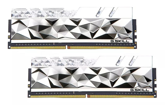 MEM DDR4 GSKILL TRIDENT Z ROYAL ELITE 2X8GB PLATA