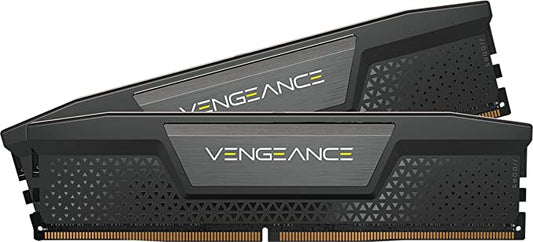 MEMORIA RAM DIMM CORSAIR VENGEANCE DDR5 5200 32GB KIT 2x16GB PC5 41600 C40 NEGRO CMK32GX5M2B5200C4