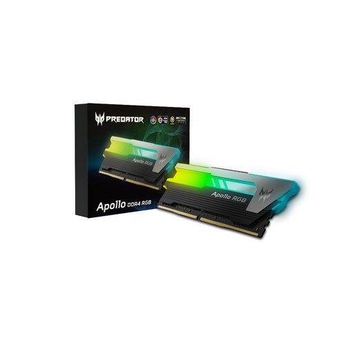 MEM DDR4 ACER PREDATOR APOLLO 2X8GB 3200MHZ NEGRO RGB CL16