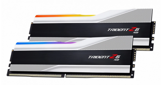 MEM DDR5 GSKILL TRIDENT Z 2X16GB 5200 Mhz RGB SILVER, TIMING 40-40-40-83