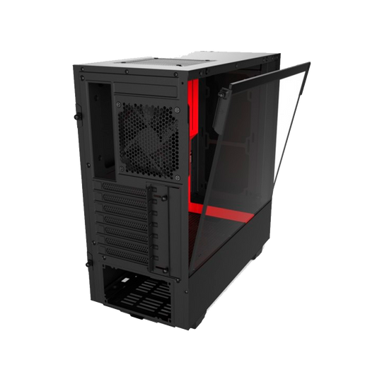 GABINETE NZXT H510 COMPACT BLACK/RED ATX