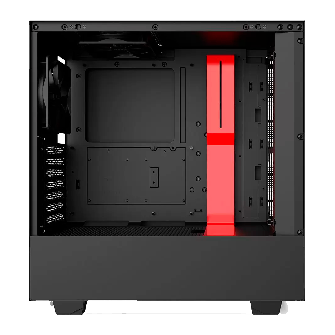 GABINETE NZXT H510 COMPACT BLACK/RED ATX