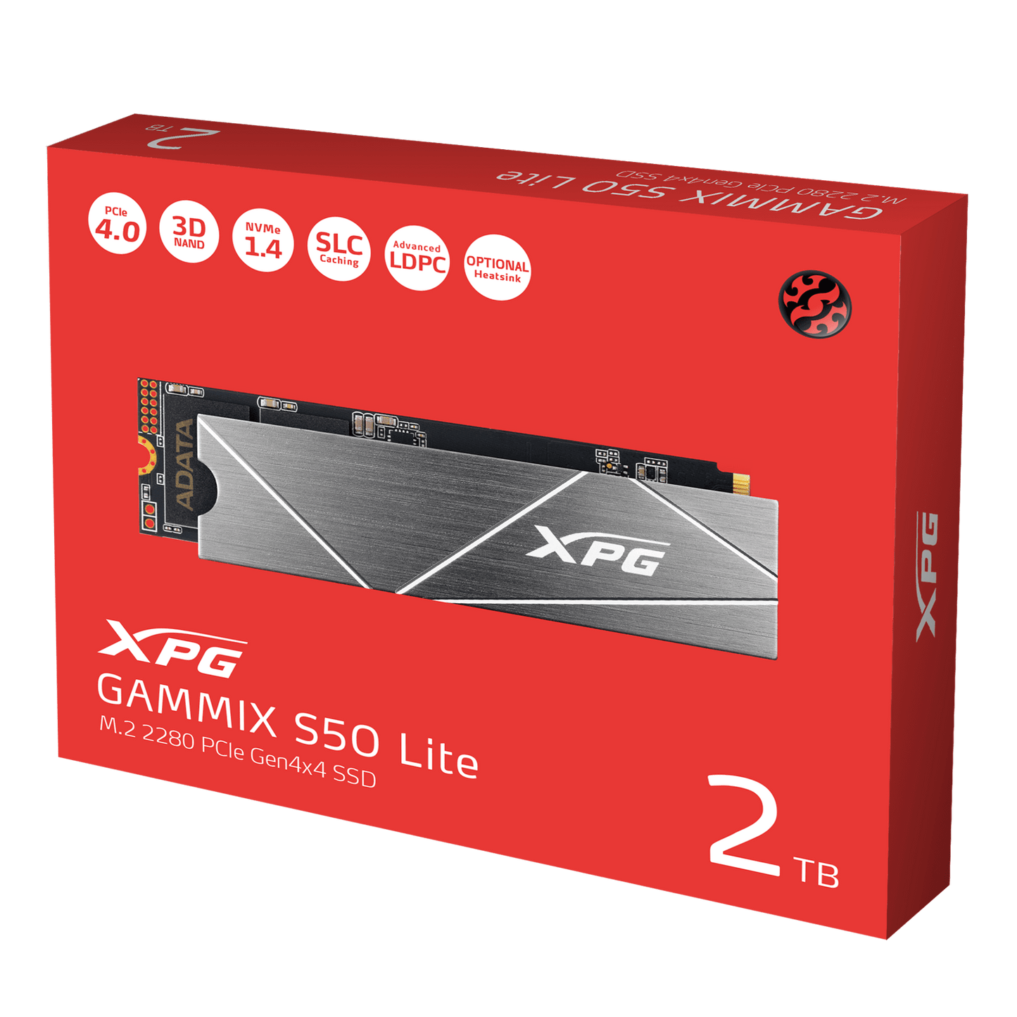 SSD INTERNO ADATA XPG LITE PCIE GAMMIX S50L 2TB AGAMMIXS50L 2T C