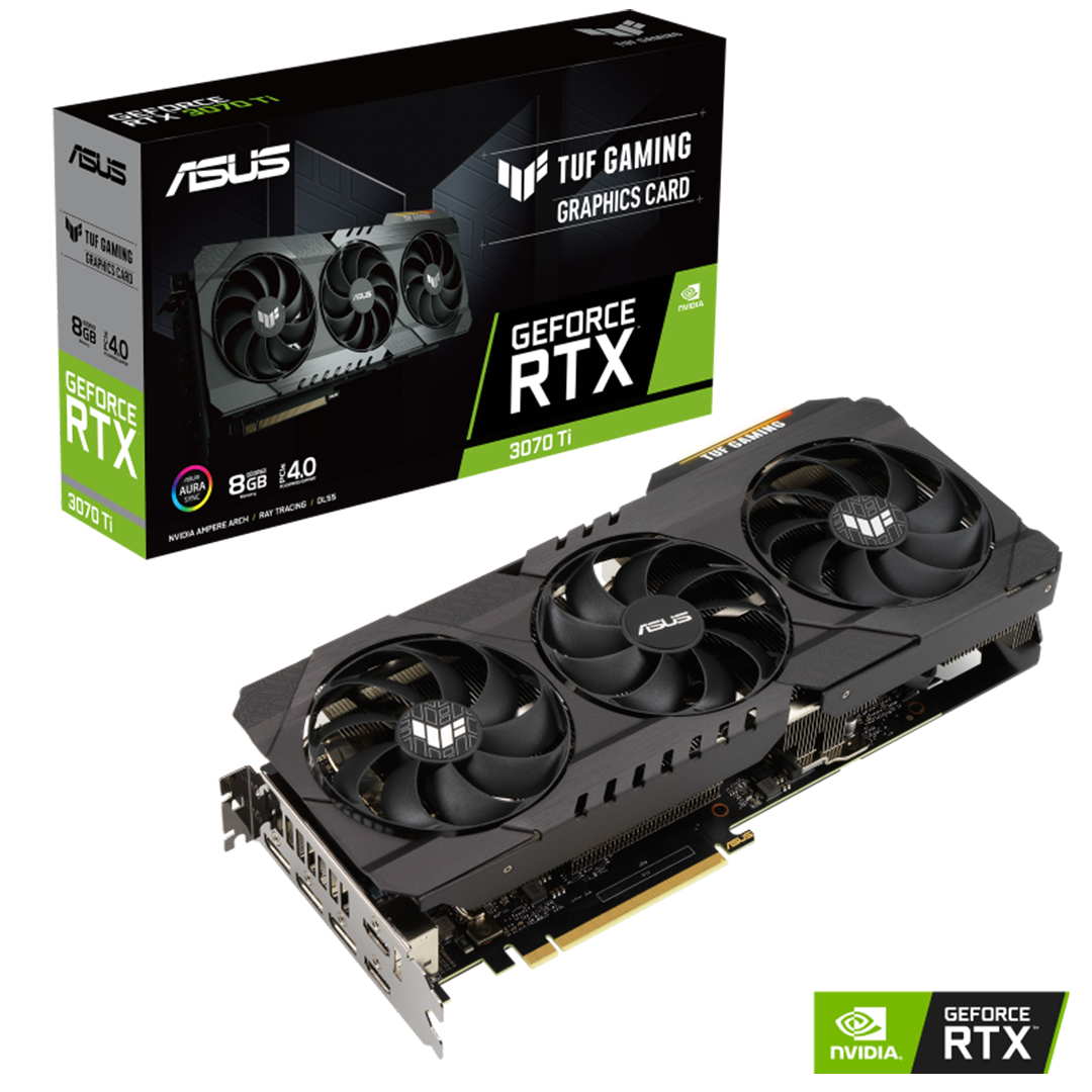 ASUS TUF Gaming GeForce RTX™ 3070 Ti 8GB