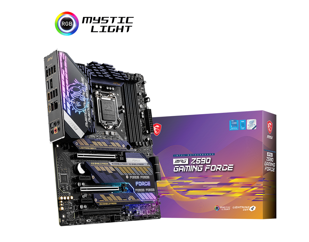 MB MSI MPG Z590 GAMING FORCE 1200,DDR4,ATX