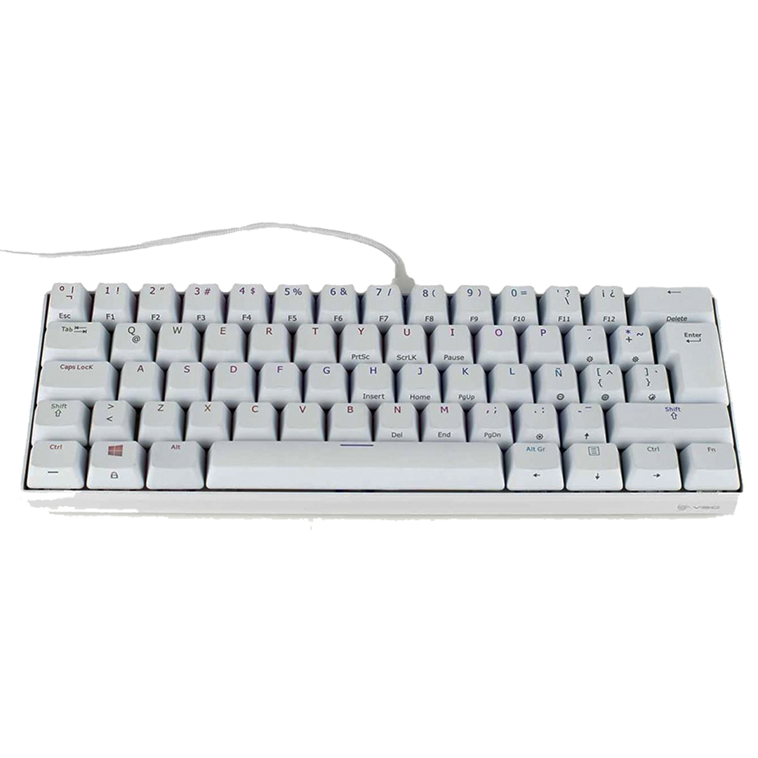 TECLADO GAMER MECÁNICO MINTAKA BLANCO LED KAILH BROW VSG