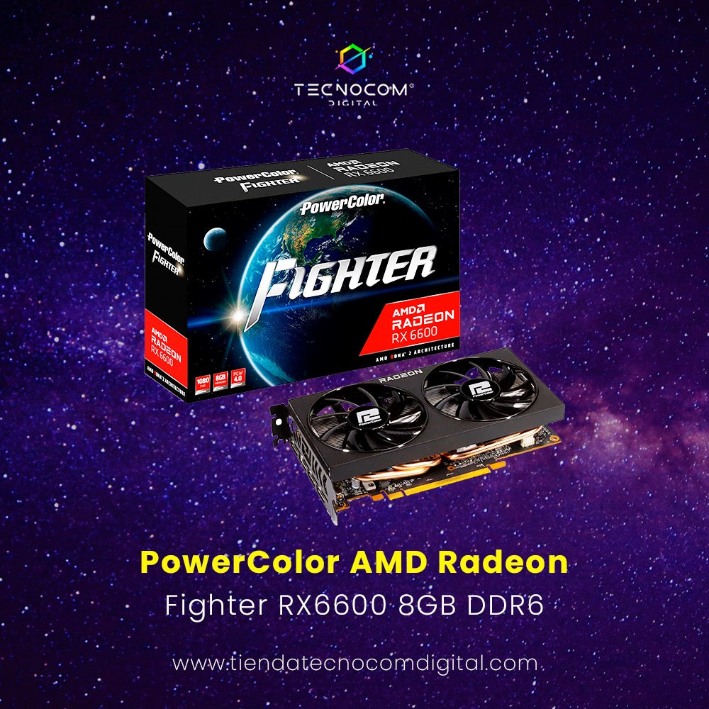 PowerColor AMD Radeon Fighter RX6600 8GB DDR6