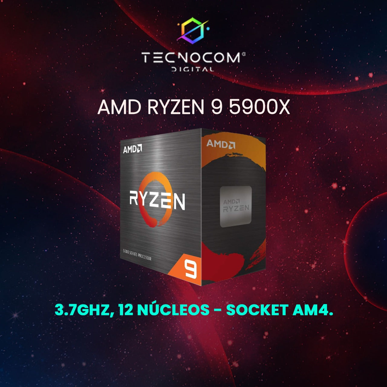 AMD RYZEN 9 5900X AM4 12CORE