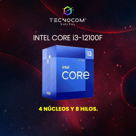 INTEL CORE i3-12100F 4CORE