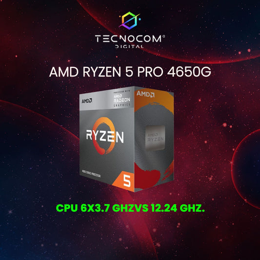 AMD RYZEN 5 PRO 4650G 6CORE,3.7GHZ