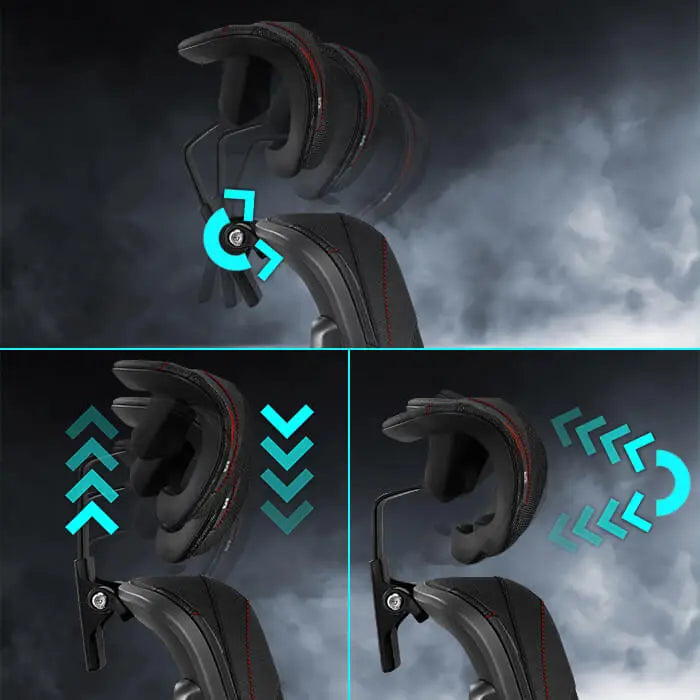 SILLA THUNDER X3 ERGONOMICA YAMA 3 BLACK/RED