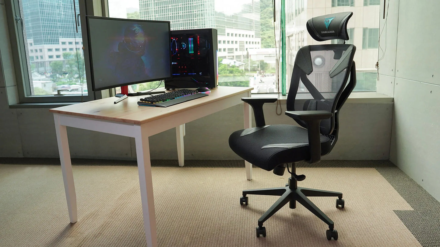 SILLA THUNDER X3 ERGONOMICA YAMA 3 BLACK/RED