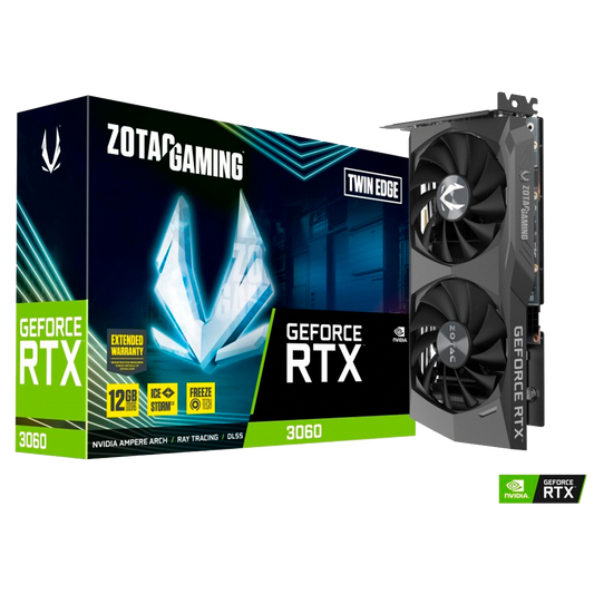 Zotac NVIDIA GeForce RTX 3060 Gaming Twin Edge 12GB GDDR6