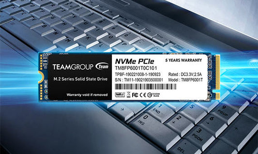 SSD INTERNO TEAMGROUP MP33 512GB M.2 2280 PCIe 3.0 x4 NVMe 1.3 3D NAND TM8FP6512G0C101