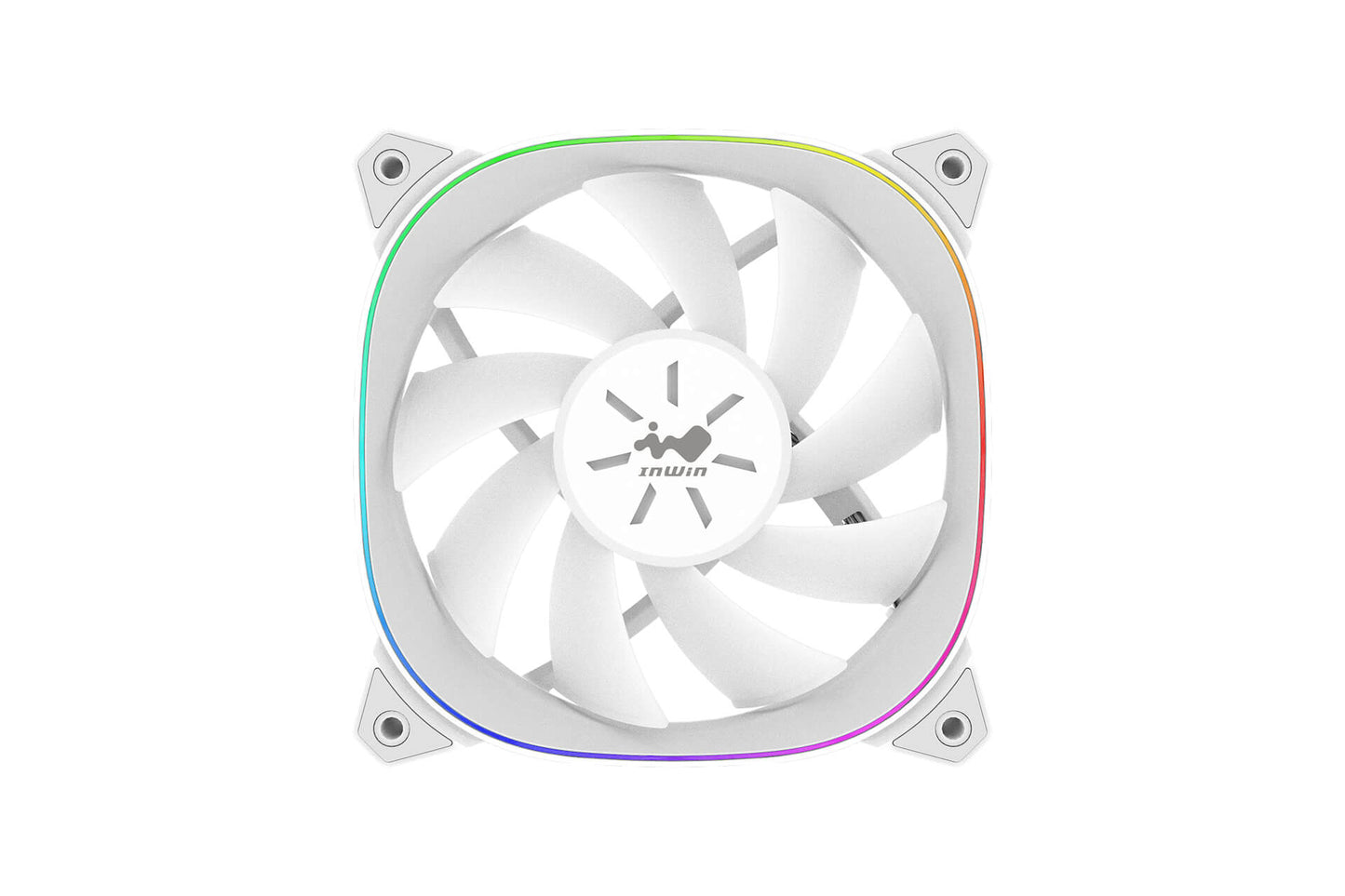 KIT DE VENTILADOR IN WIN 3PZS WHITE 5V ARGB PWM SIRIUS EXTREME PURE TRIPLE PACK