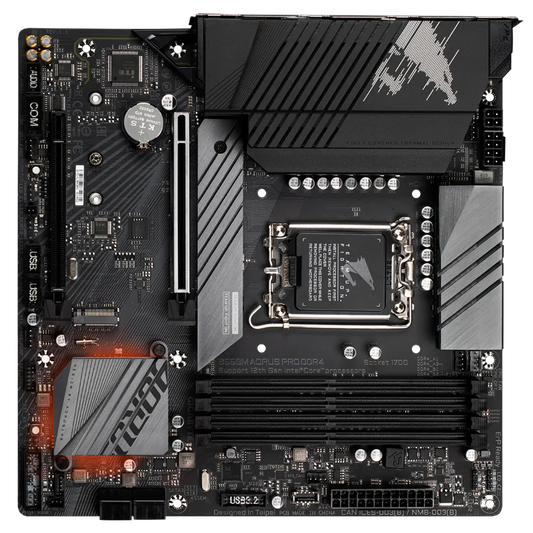 MB GIGABYTE B660M A MATX LGA 1700 12TH GEN 4DDR4 128GB 5333MHZ 4SATA3 DP HDMI B660M AORUS PRO DDR