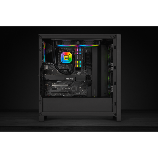 ENFRIAMIENTO LIQUIDO CORSAIR HYDRO H115I 2XFAN 140MM RADIADOR 280MM LED NEGRO CW 9060047 WW